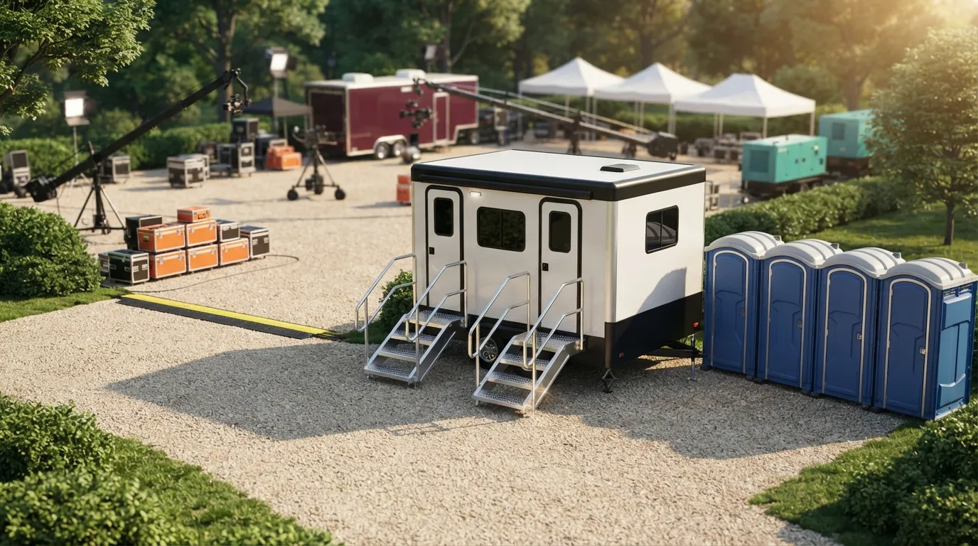 Film Set Restroom Rental in Carmichael, CA