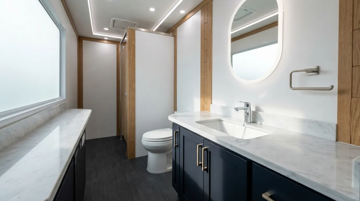 Luxury Restroom Trailer in Carmichael, CA
